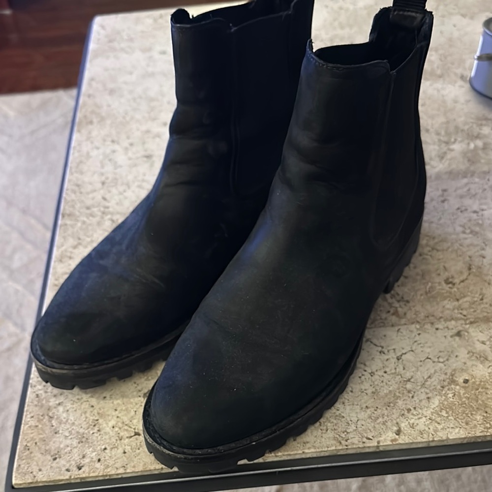 Thursday/ Everyday Suede Black Bootie size 8.5
